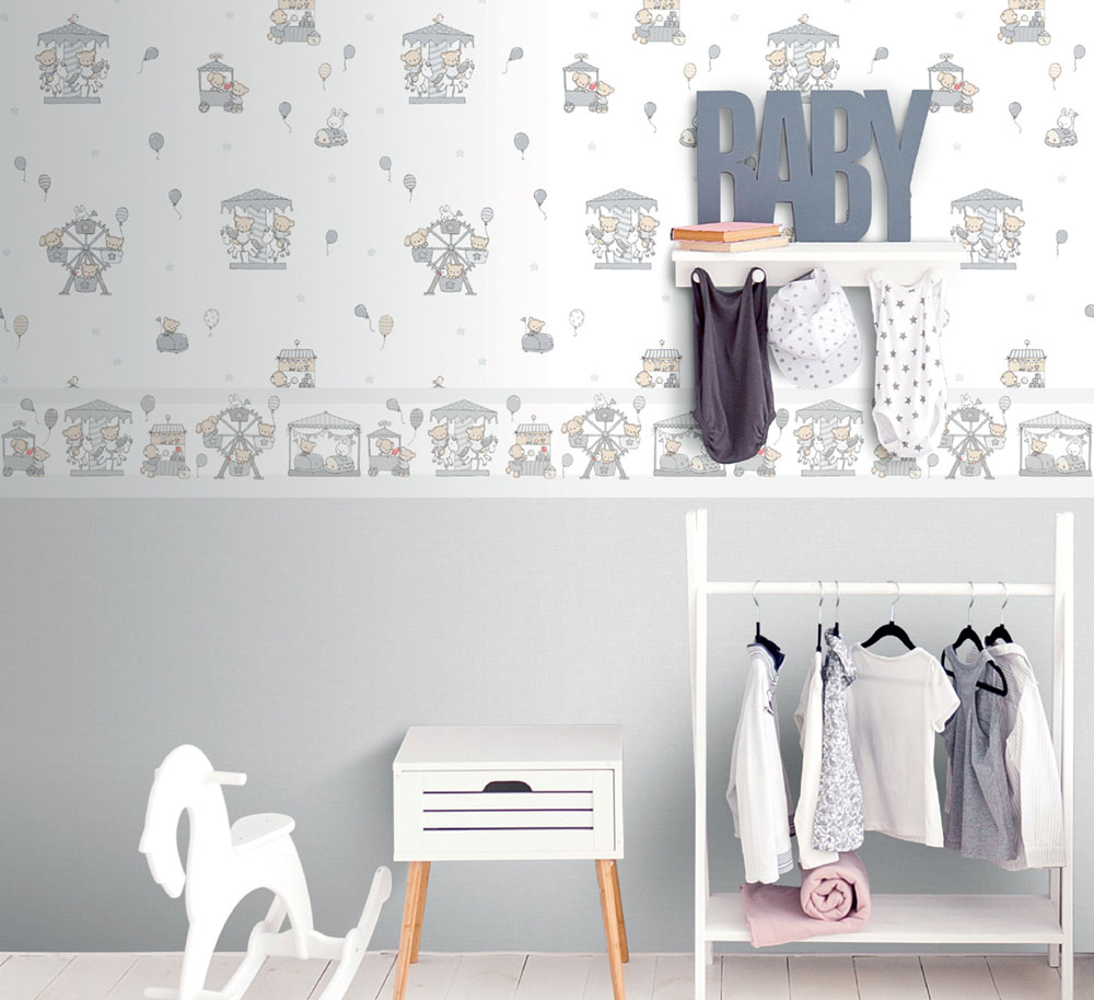 Kinder Papiertapete