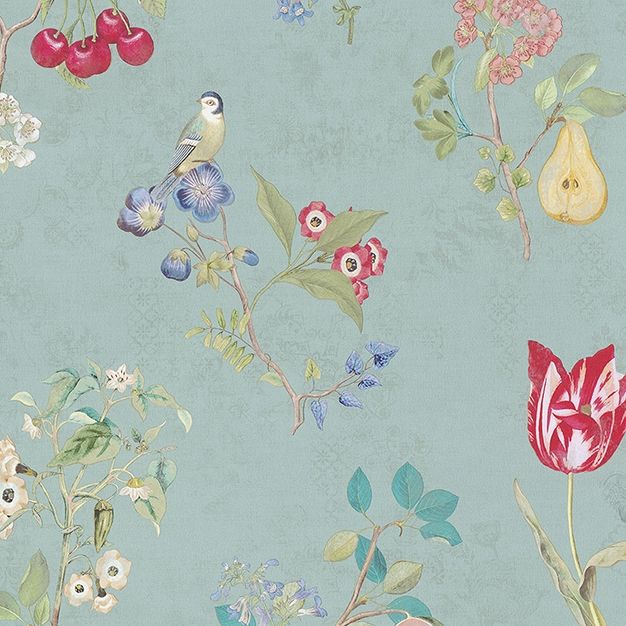 Tapete mit Blumen und Vögeln 375022, Pip Studio 4, Eijffinger