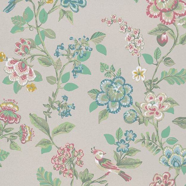 Tapete mit Blumen, Zweigen, Vögeln  375060, Pip Studio 4, Eijffinger