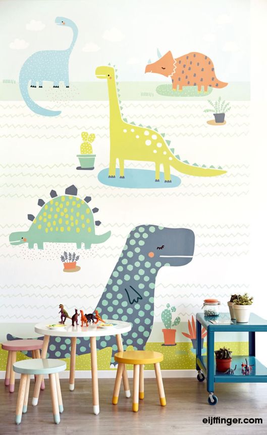 Fototapete Dinosaurier 364109, 186 x 280 cm, Wallpower Junior, Eijffinger