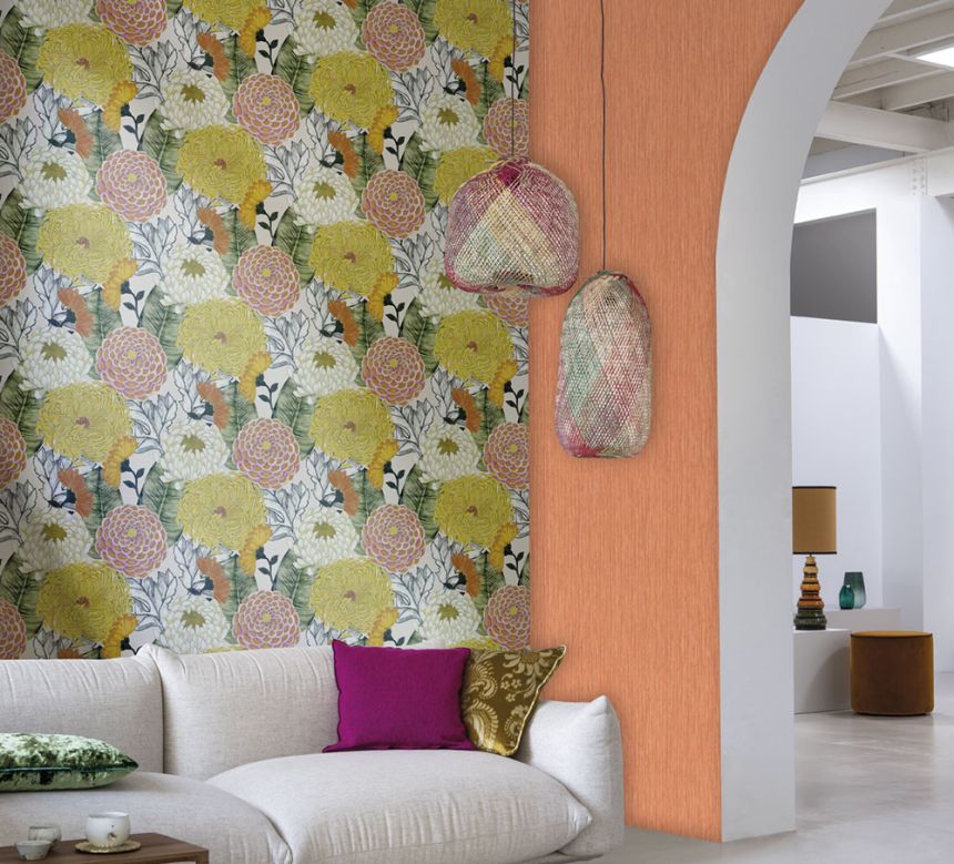 Tapete mit großen Blumen BR24031, Breeze, Decoprint