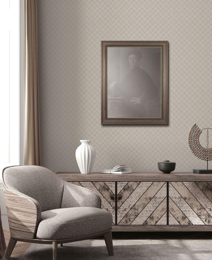 Luxustapete, Grafik Muster WF121048, Wall Fabric, ID Design 