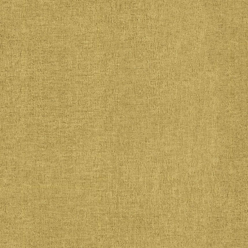 Ocker-goldene Luxustapete, Stoffimitation 72920, Zen, Emiliana Parati 