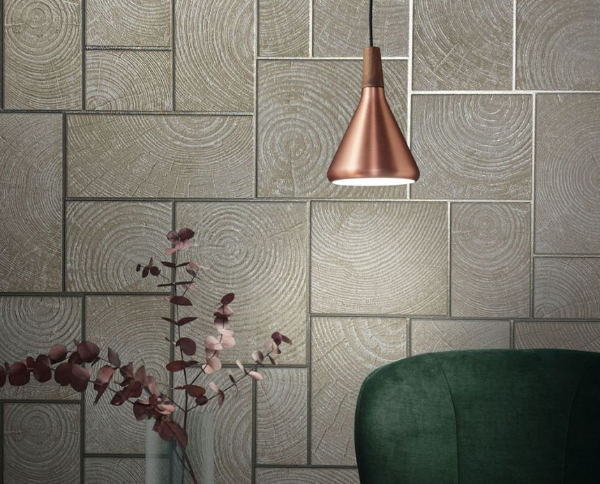 Tapete in beiger Holzoptik, 33225, Natural Opulence, Marburg