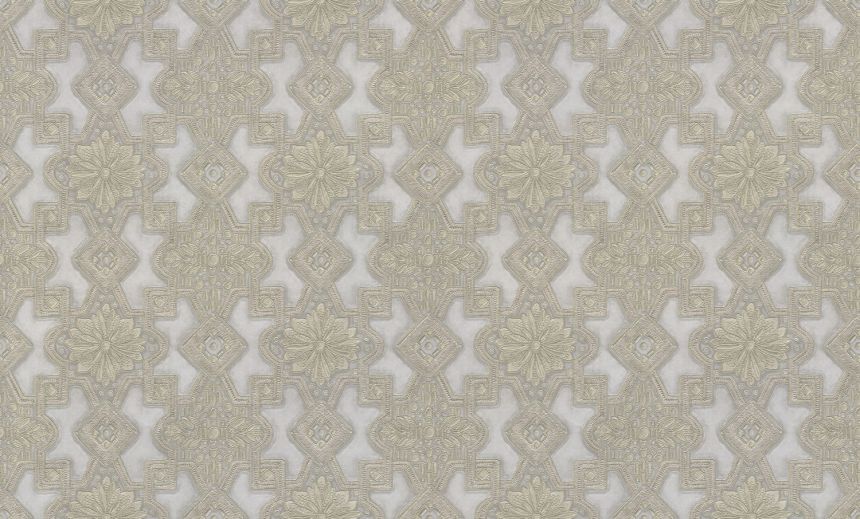 Luxuriöse grau-goldene Vliestapete mit Ornamenten, 86015, Valentin Yudashkin 5, Emiliana Parati