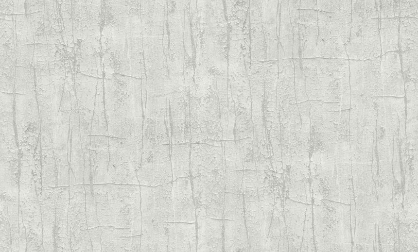 Luxuriöse silberne Vliestapete, Imitation von gerissenem Putz, 86044, Valentin Yudashkin 5, Emiliana Parati