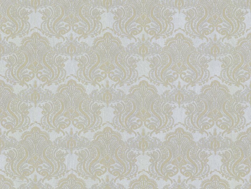 Luxuriöse silber-goldene Vlies-Barocktapete, 86080, Valentin Yudashkin 5, Emiliana Parati