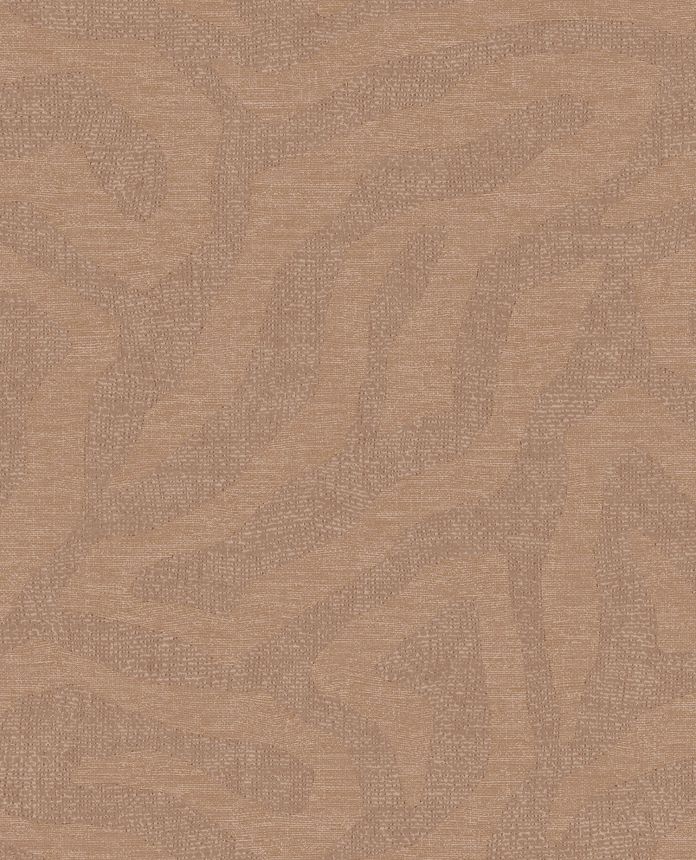 Braune Tapete mit Wellen, 324003, Embrace, Eijffinger