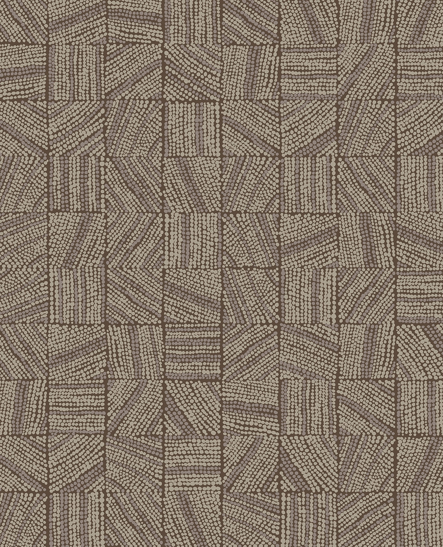 Braun-beige Tapete, Mosaik, 324032, Embrace, Eijffinger