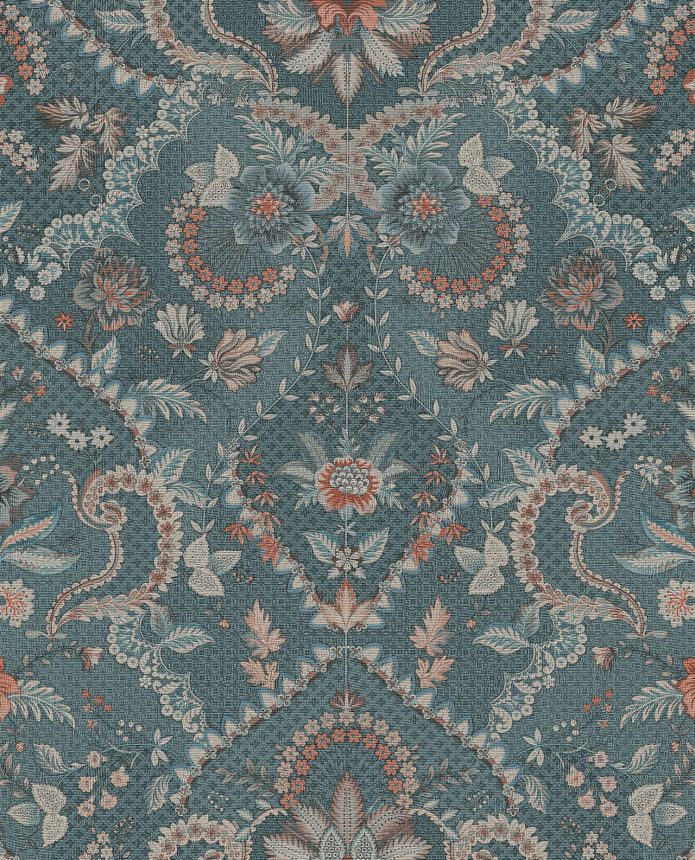 Blaue Blumentapete, Barockmuster, 333151  Pip Studio 6, Eijffinger