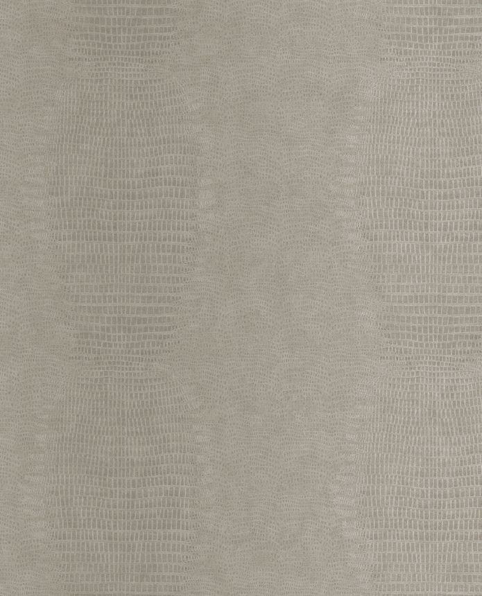 Grau-beige Vliestapete, Nachahmung von Tierhaut, 333235, Unify, Eijffinger