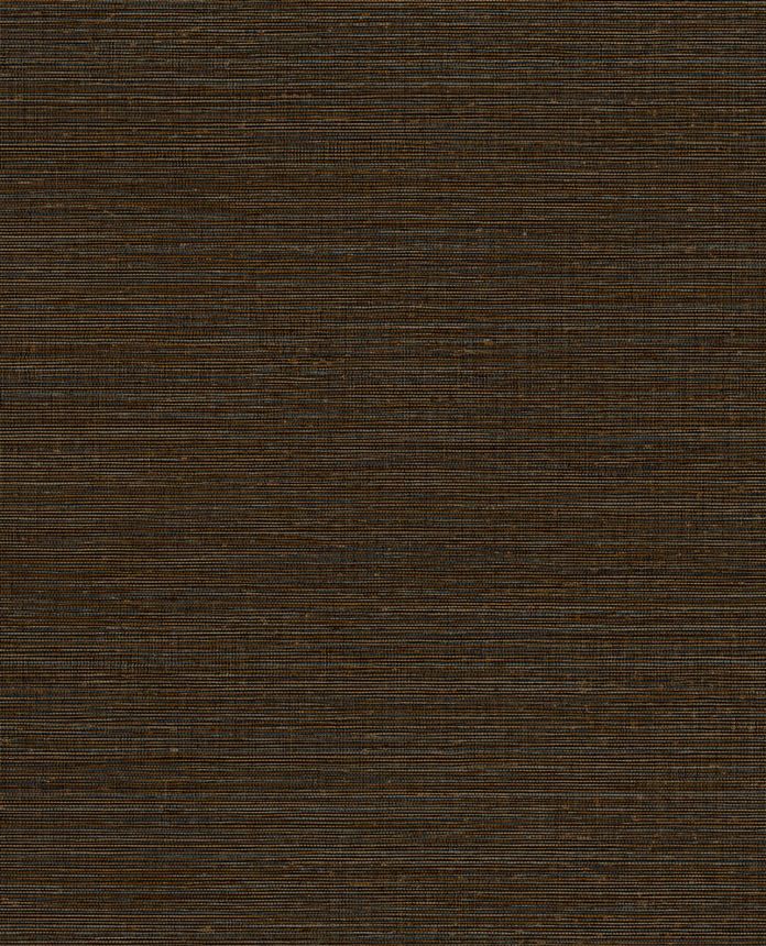 Dunkelbraune Vliestapete, Stoffimitation, 333283, Unify, Eijffinger