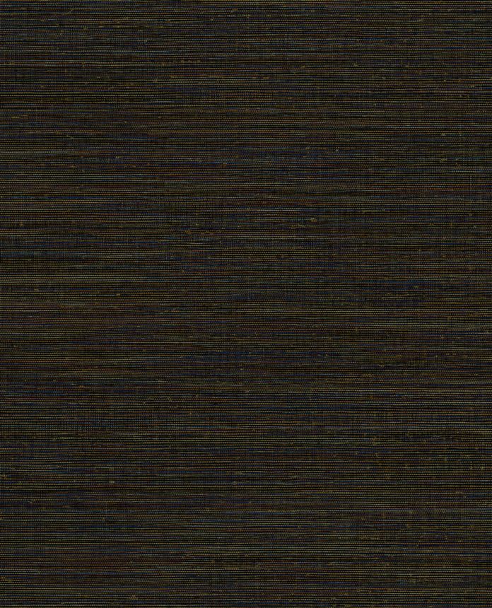 Braun-blaue Vliestapete, Stoffimitation, 333289, Unify, Eijffinger