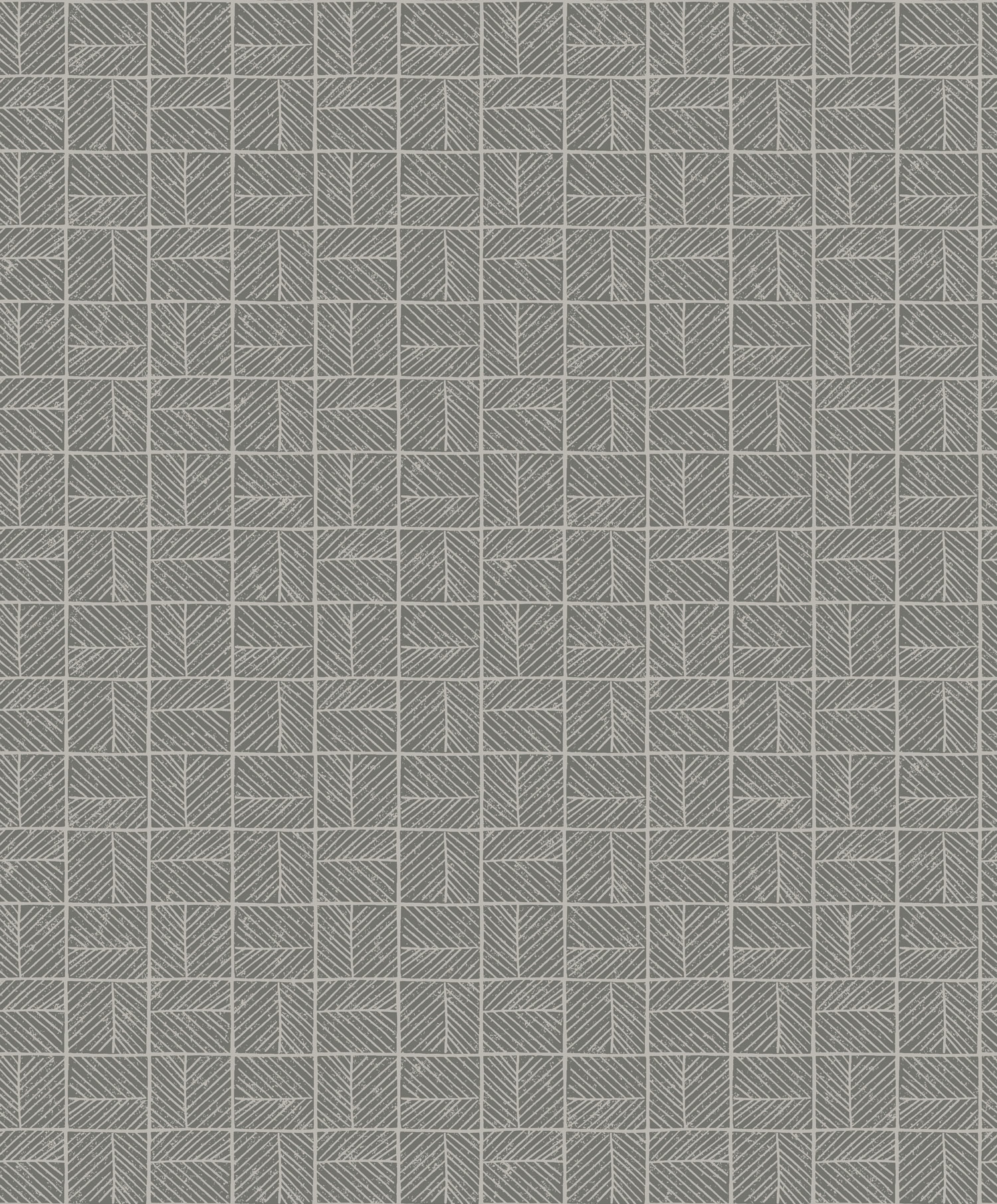 Graue Tapete mit geometrischen Mustern, BA26082, Brazil, Decoprint