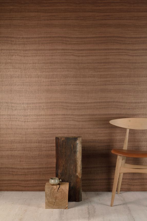 Braun-goldene Strukturtapete CU1008, Cumaru, Grandeco