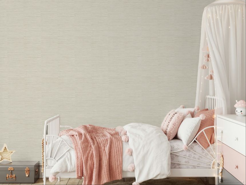 Vliestapete, textil-optik creme, A62901, Vavex 2025