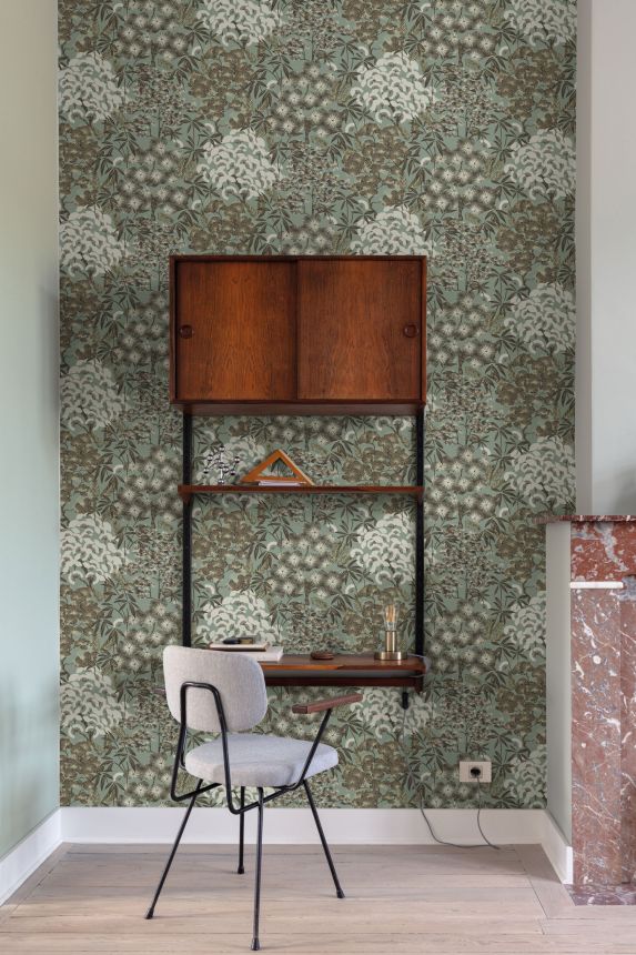 Grüne Blumentapete, A63002, Vavex 2025