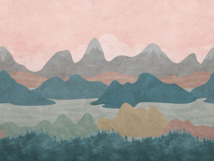 Fototapete, Berge, Landschaft, ML6801, Mural Young Edition, Grandeco