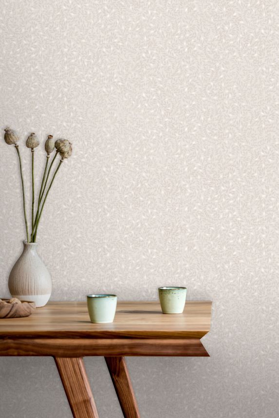 Beige Tapete mit Zweigen, M67407, Botanique, Ugepa