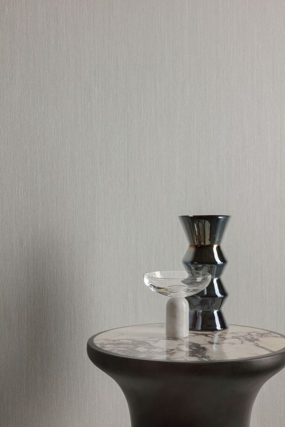 Grau-beige Tapete, TI1205, Time 2025, Grandeco