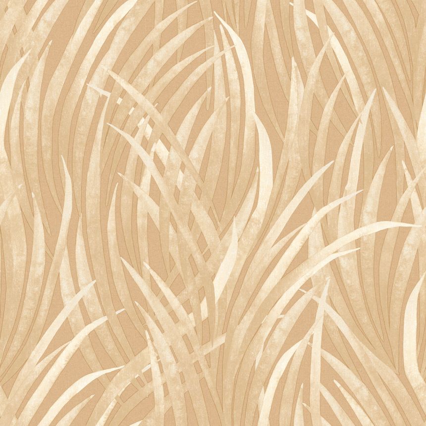 Braune Tapete, Grasblätter,  M64502, Botanique, Ugepa