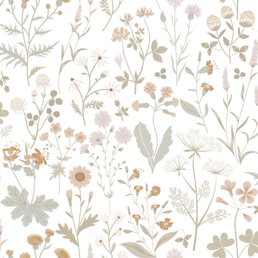 Kindertapete, Wiesenblumen, 139514, To the Moon and Back, Esta Home