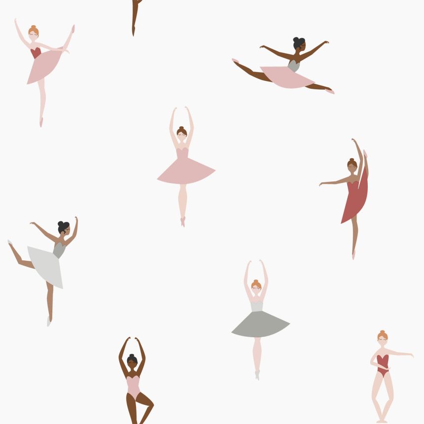 Kindertapete mit Ballerinas, 139535, To the Moon and Back, Esta Home
