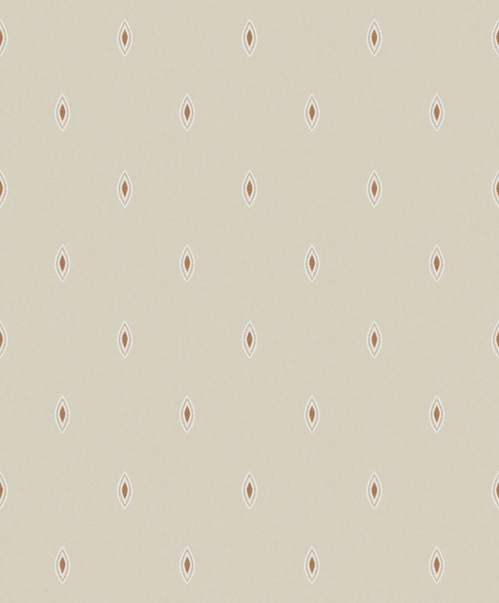 Beige Tapete, OTH307, Othello, Zoom by Masureel