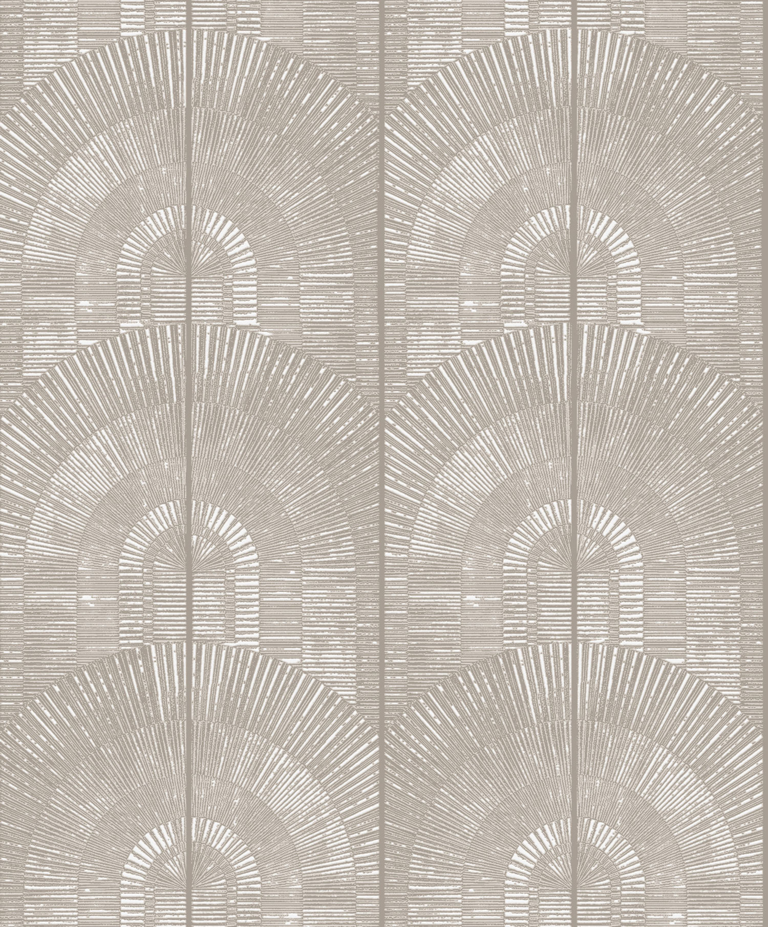 Luxuriöse grau-beige Tapete Art Deco, SPI802, Spirit of Nature, Khroma by Masureel
