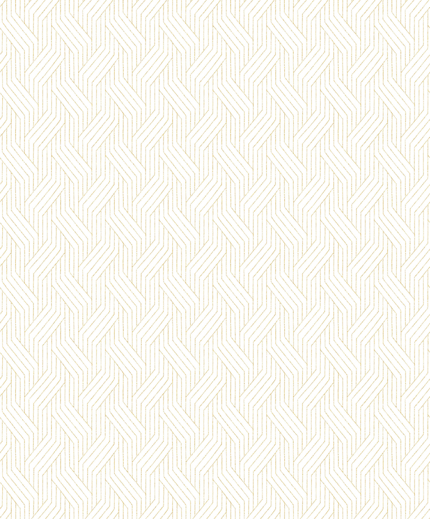 Geometrische Tapete in Weiß und Gold, ZEN404, Zen, Zoom by Masureel