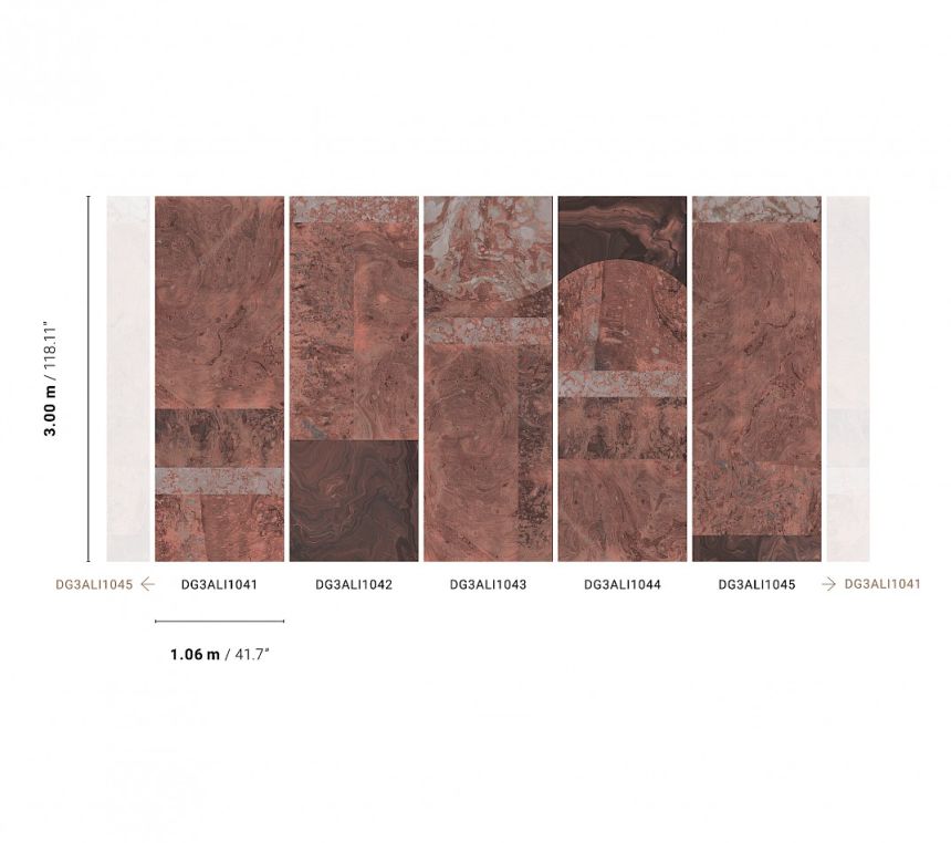 Fototapete Marmor, DG3ALI1043, Wall Designs III, Khroma by Masureel