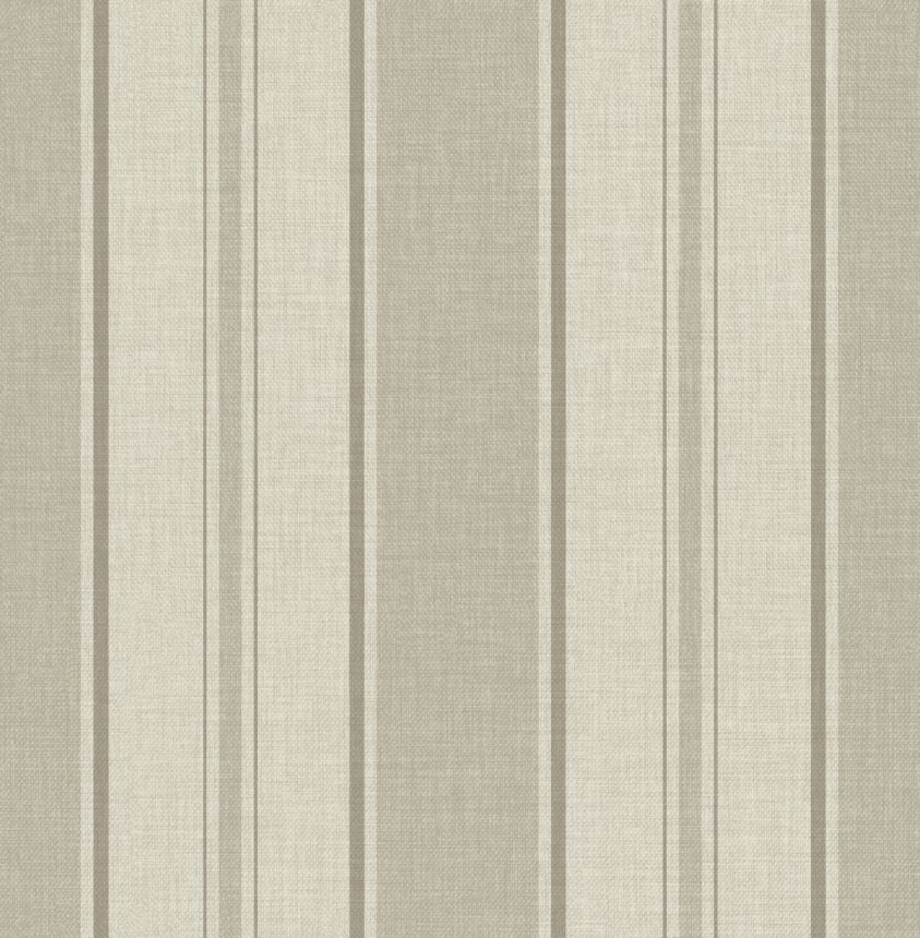 Grau-beige gestreifte Tapete, 118292, Next
