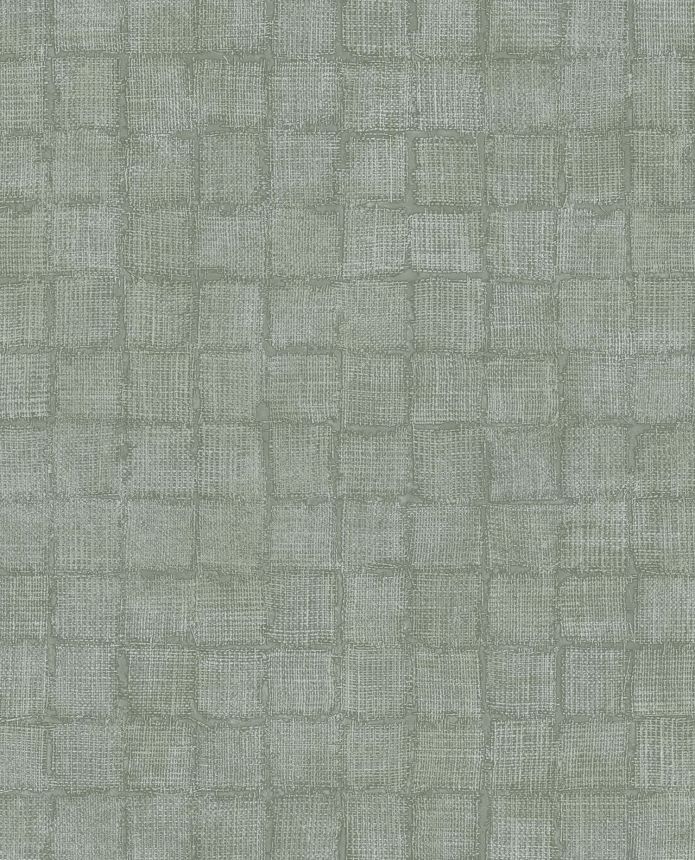 Grüne Tapete, Stoffimitat, 333454, Emerald, Eijffinger