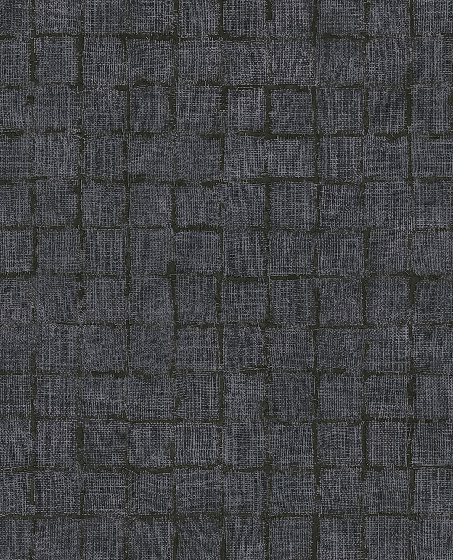 Graue Tapete, Stoffimitat, 333456, Emerald, Eijffinger