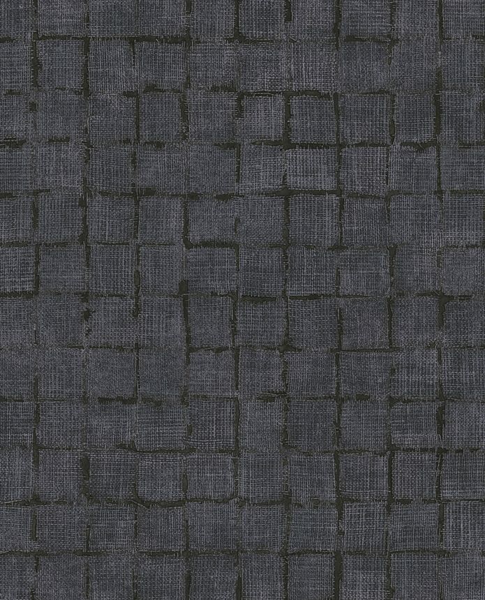 Graue Tapete, Stoffimitat, 333456, Emerald, Eijffinger