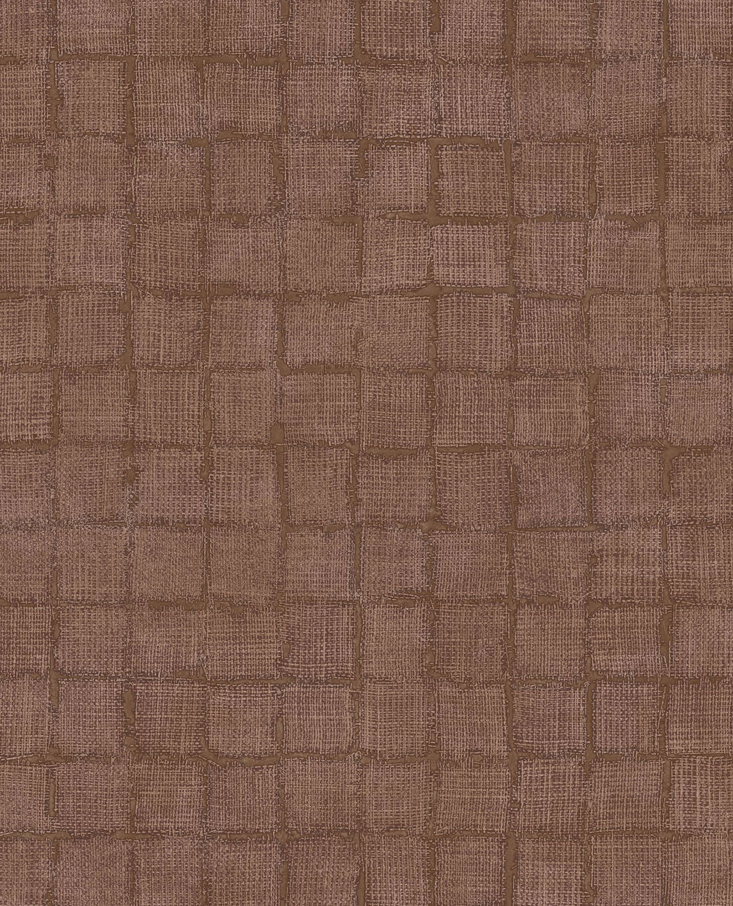 Braune Tapete, Stoffimitat, 333460, Emerald, Eijffinger