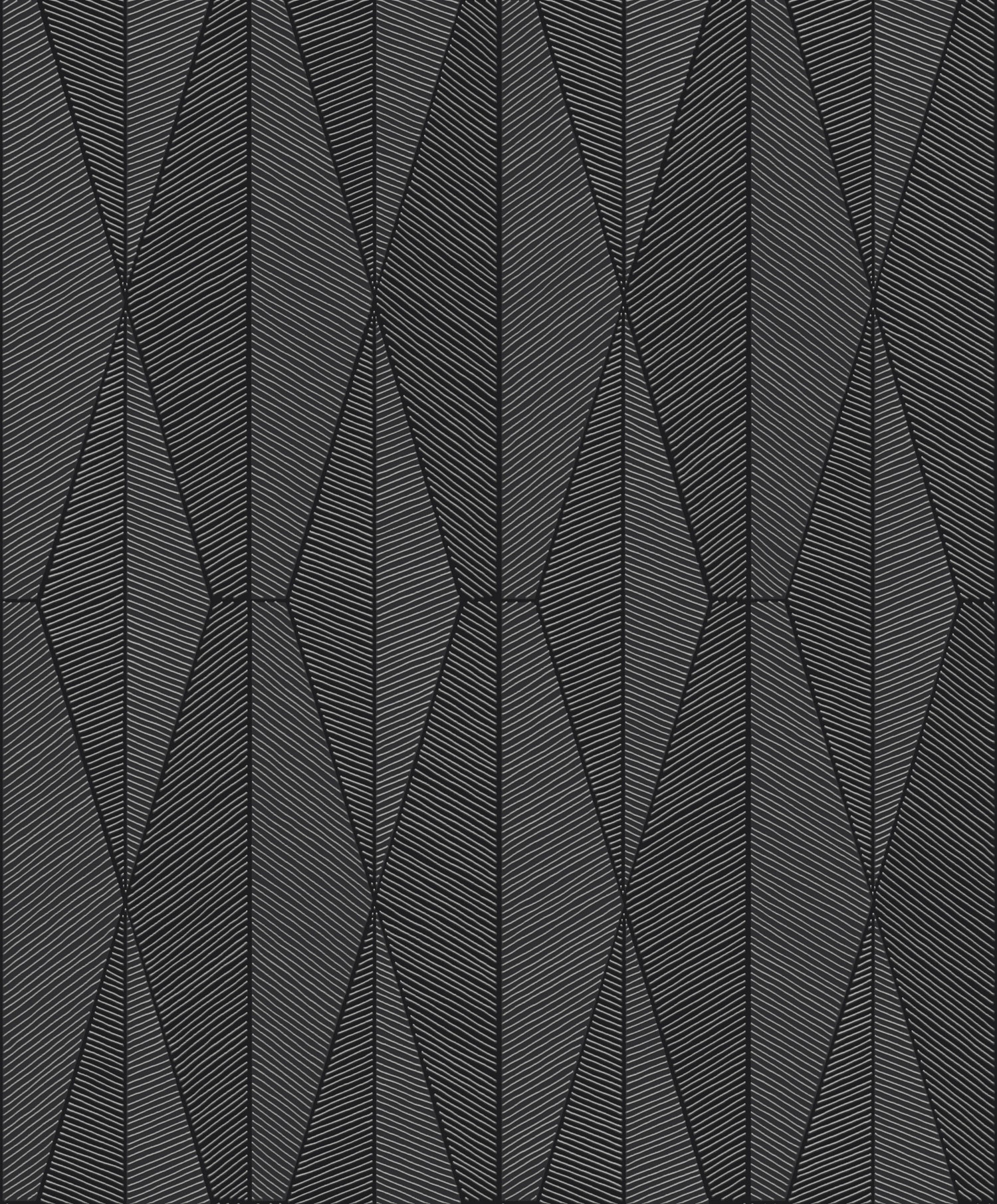 Braune Tapete mit geometrischem Muster, YSA304, Mysa, Khroma by Masuree