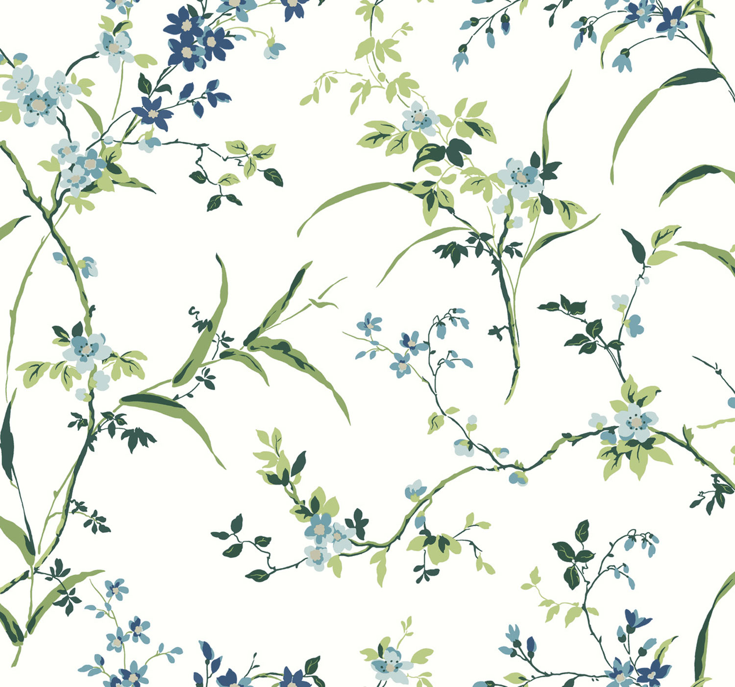 Vliestapete, blühende Zweige, BL1744, Blooms Second Edition Resource Library, York