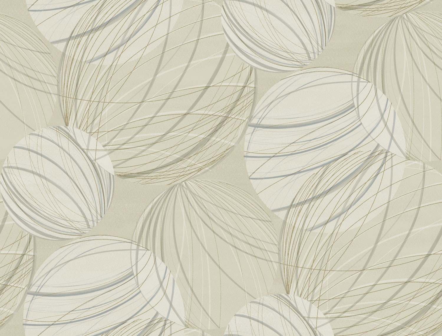 Beige geometrische 3D-Tapete, EV3908, Candice Olson Casual Elegance, York