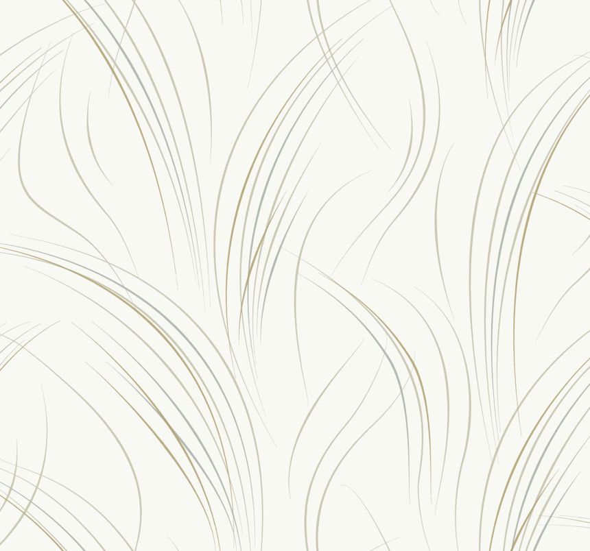 Elegante weiße geometrische Vliestapete, EV3939, Candice Olson Casual Elegance, York
