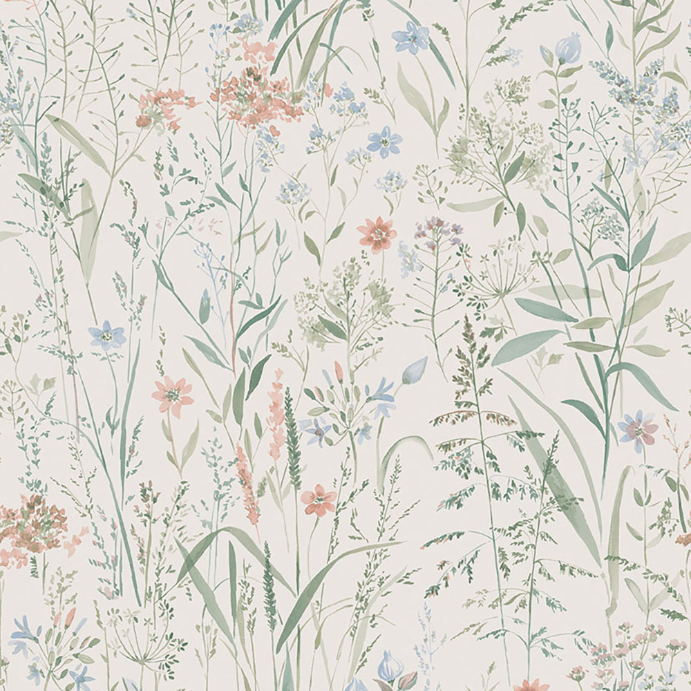 Vliestapete, Wiesenblumen und Gräser, UR3303, Universe 4, Grandeco