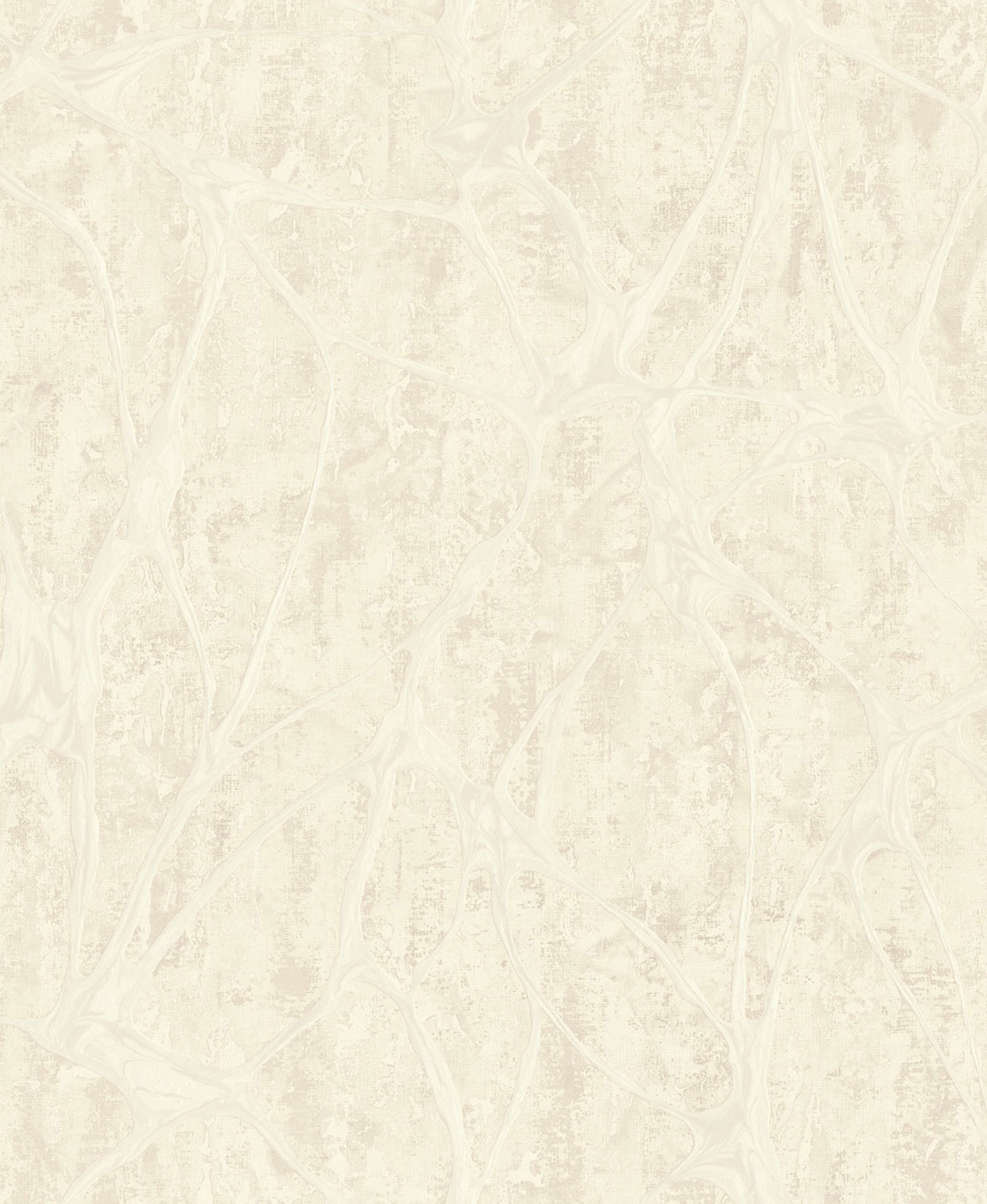 Cremefarbene Luxustapete mit markantem Metallic-Muster, 56806, Aurum II, Limonta