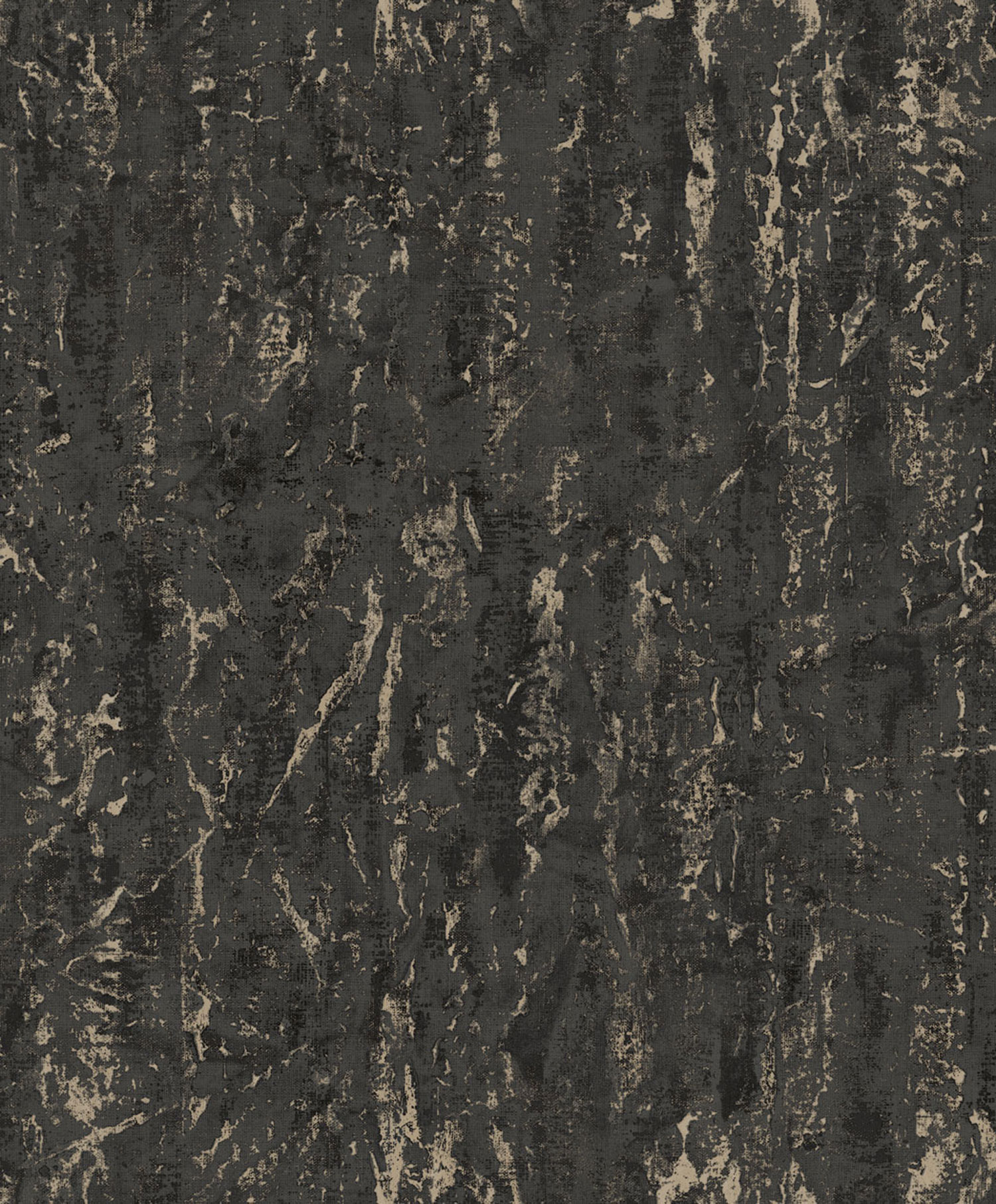 Luxuriöse schwarze strukturierte Vliestapete, 57608, Aurum II, Limonta
