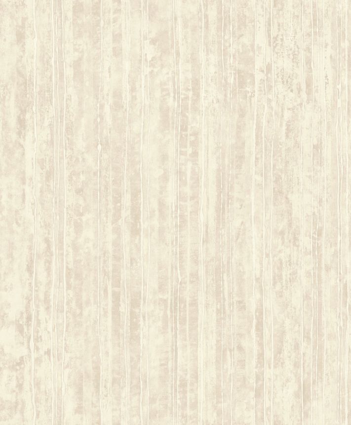 Cremefarbene, gestreifte Luxustapete, 57706, Aurum II, Limonta