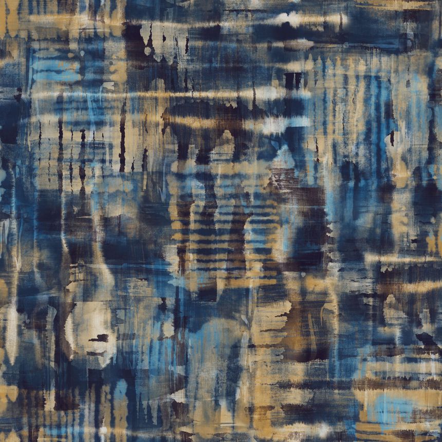 Blaubraune Vliestapete, 121438, New Eden, Graham&Brown Premium