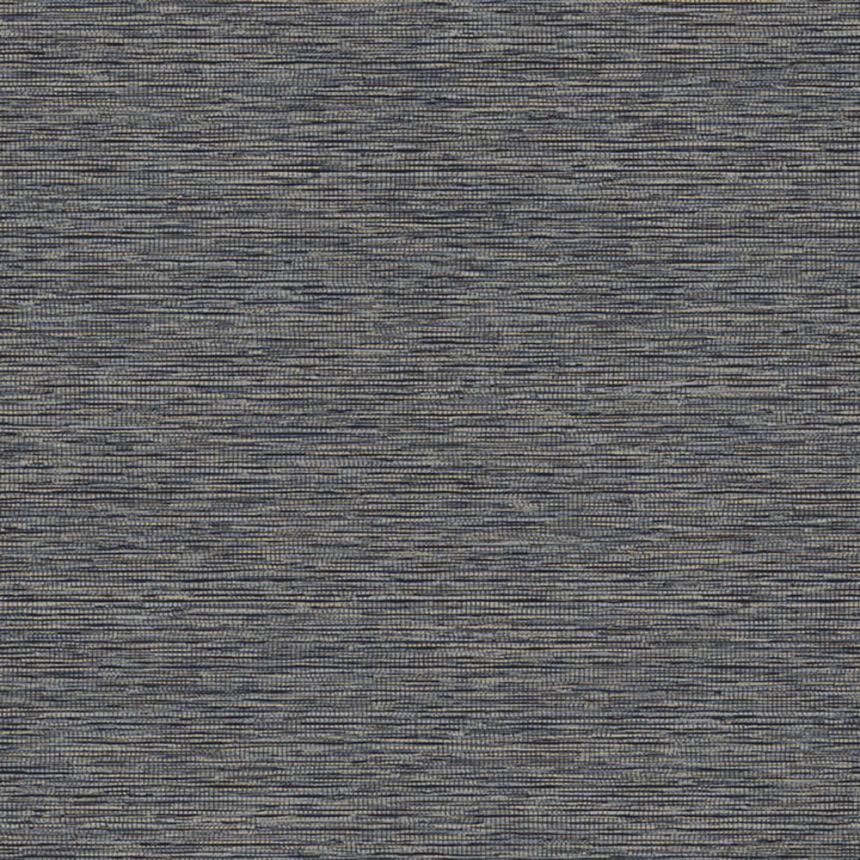 Vliestapete, blau, Stoffimitat, NHW1011, Perla, Decoprint