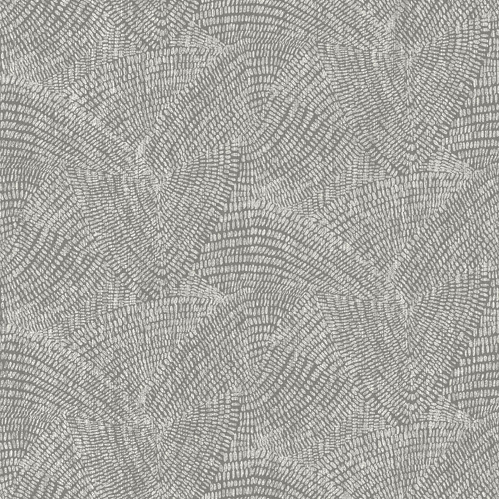 Grafische Vliestapete, grau, NHW1022, Perla, Decoprint