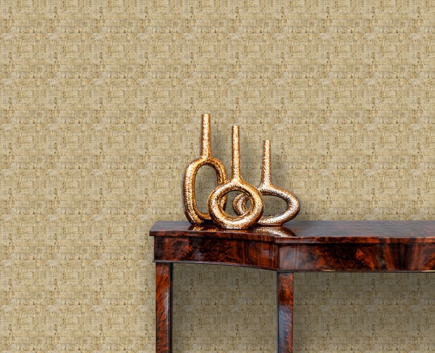 Tapete in beige-bronzener Korkoptik, NHW1027, Perla, Decoprint