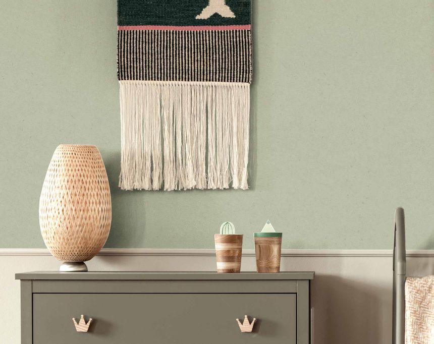 Graue einfarbige Vliestapete, 17190, MiniMe, Cristiana Masi by Parato