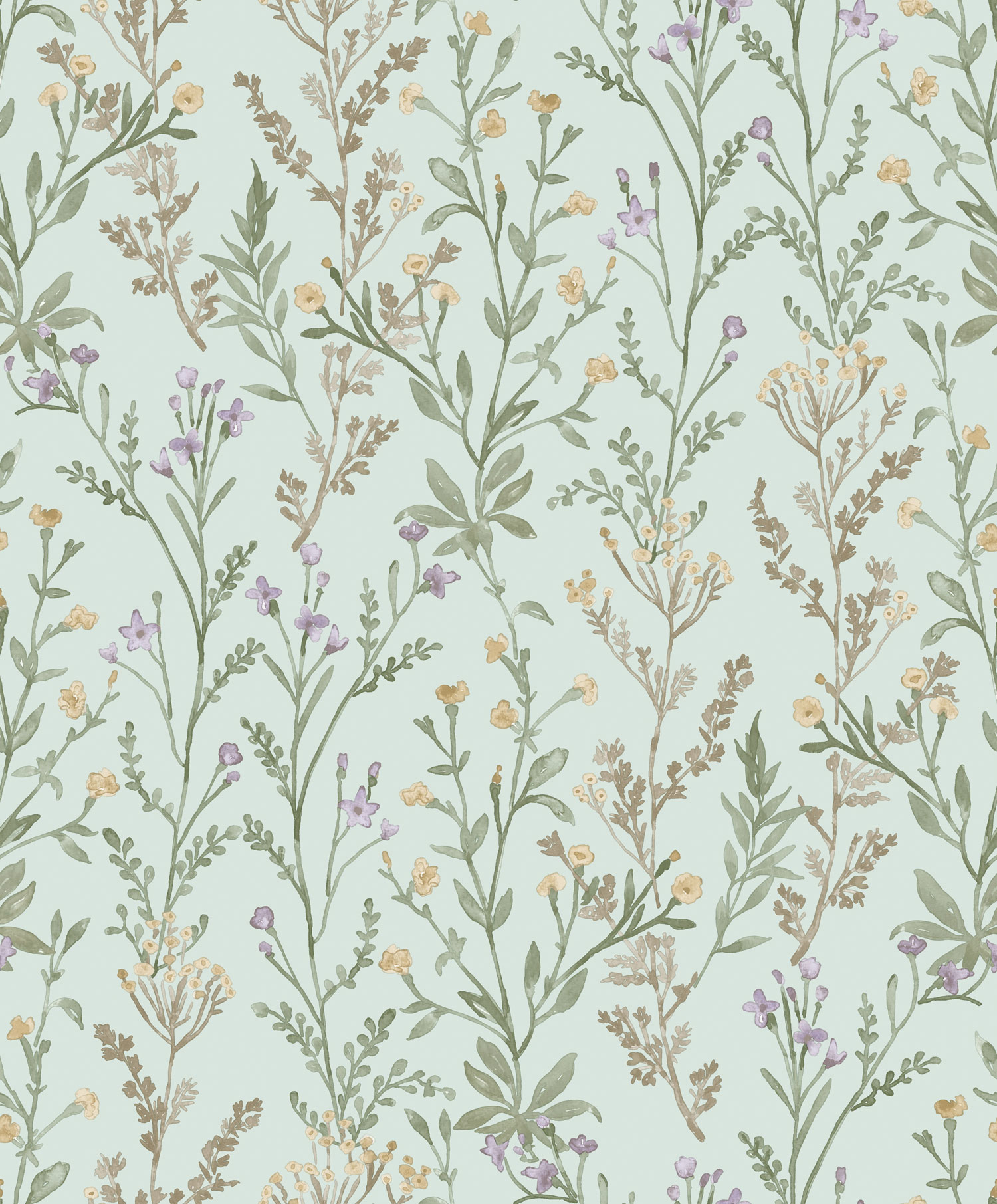 Vliestapete, türkis, Blumen, PH3206, Perfect Harmony, Grandeco